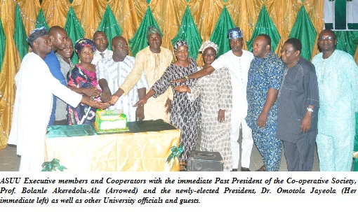 New Officers for ASUU Co-operative Society