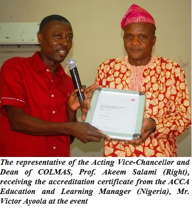 FUNAAB Gets ACCA Accreditation