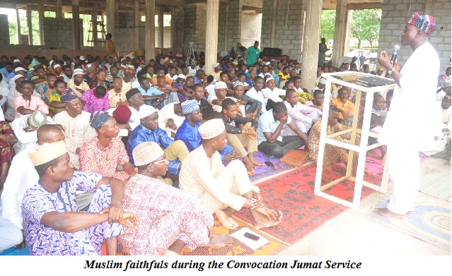 FUNAAB Holds Convocation Jumat, Interdenominational Services