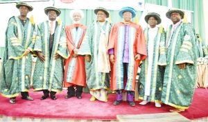 FUNAAB Is My Last Honorary Degree FUNAAB Is A Beautiful Closure for Me ...I’m Done with Academic Honors — Prof. Wole Soyinka 