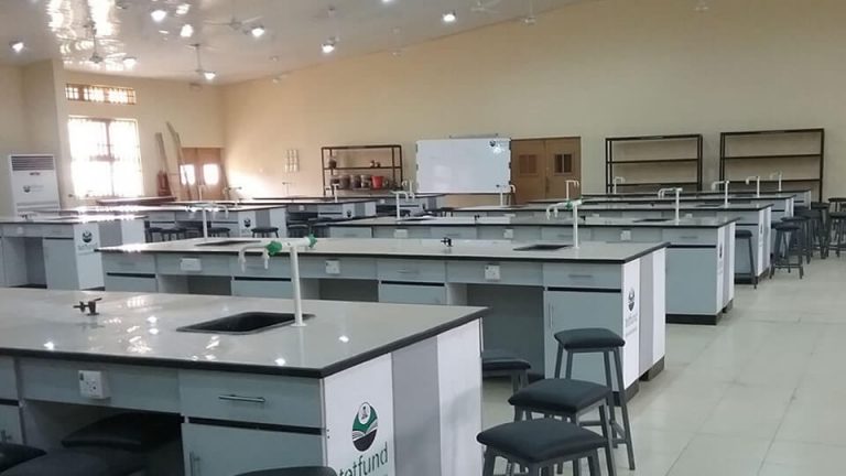 Supply and Installation of Furniture and Fittings for 250 Seater Biology Laboratory – View 1