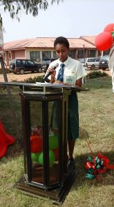 Motunrayo Sowunmi during her time at FUNIS