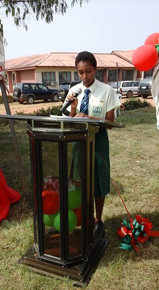 Motunrayo Sowunmi during her time at FUNIS