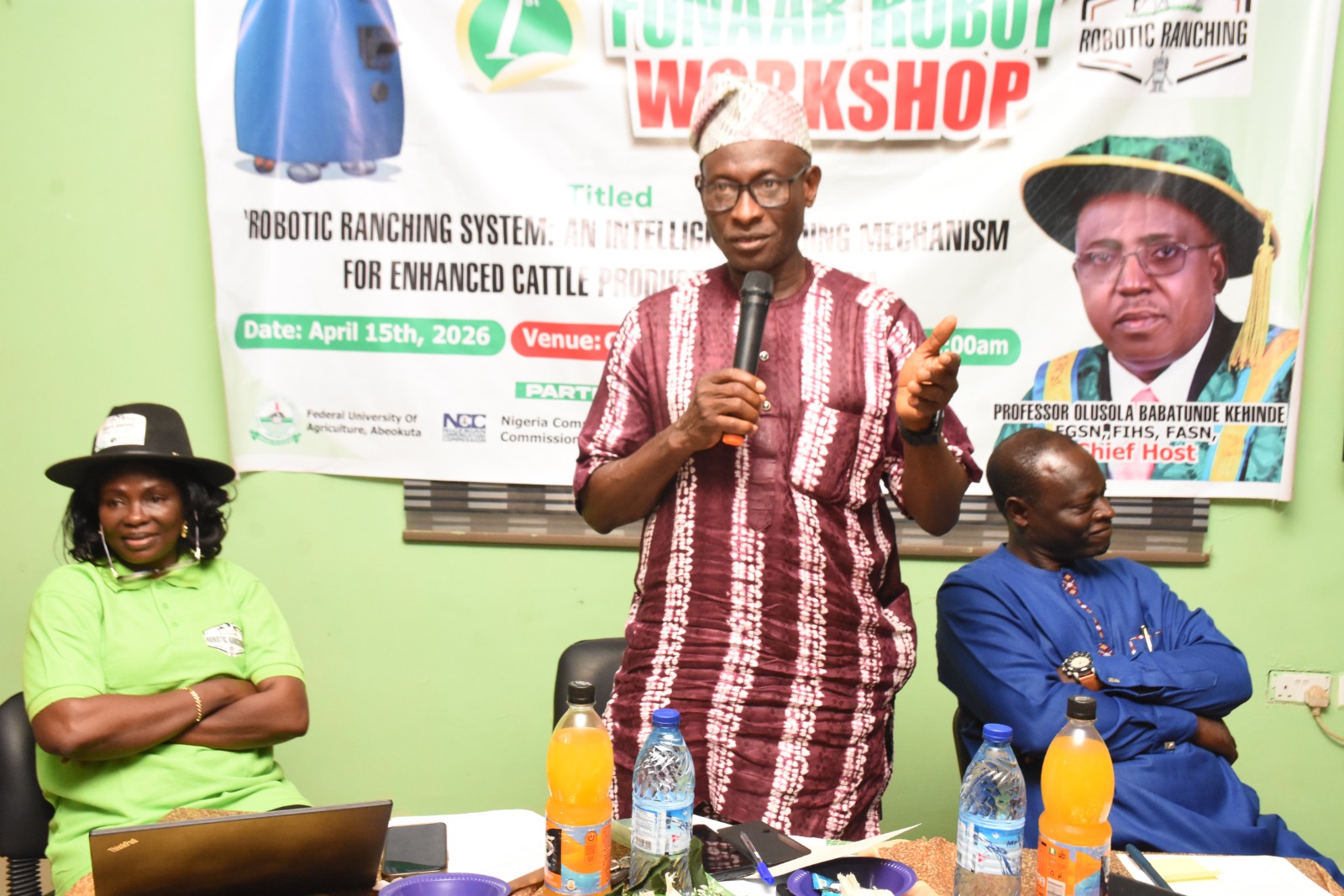 Director, IFSERAR, Prof. Kazeem Bello, addressing participants at the workshop Credit: Gbolahan Lawal