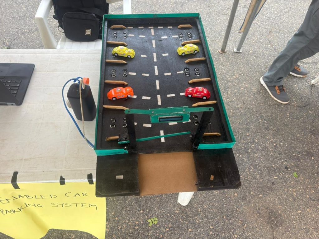 Internet of Things-enabled Car Parking System Credit: Tayo Onayemi